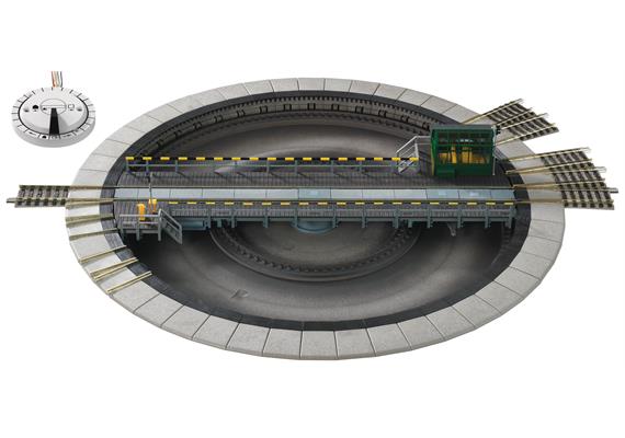 Fleischmann 6152 Komfort-Drehscheibe 6152 C ("denkend") mit elektrischem Antrieb, H0 | Bild 1