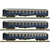 Fleischmann 6260078 3-tlg. Set 1: Schnellzugwagen, Suisse Train Bleu - N (1:160)