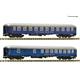 Fleischmann 6260083 2-tlg. Set 2: Schnellzugwagen, Suisse Train Bleu - N (1:160)