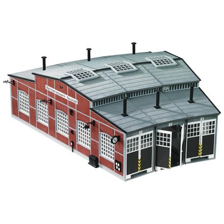 Fleischmann 6476 Ringlokschuppen-Bausatz - H0 (1:87)