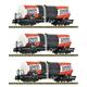Fleischmann 6660073 3-tlg. Set: Kesselwagen, ÖBB, "Schwechat 2000" Heizöl - N (1:160)