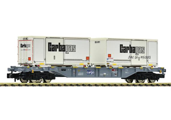Fleischmann 6660091 Containertragwagen, Gattung Sgnss, der SBB Cargo, "Carbagas" - N