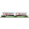 Fleischmann 6660102 Doppeltaschen-Gelenkwagen T3000e, CFL Cargo "Mars Logistics" - N