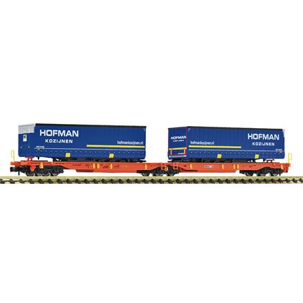 Fleischmann 6660118 Doppeltaschen-Gelenkwagen T2000, Wascosa, Spedition Hofman - N (1:160)