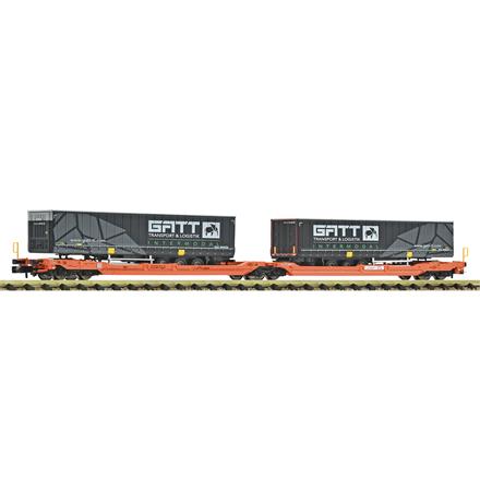 Fleischmann 6660165 Doppeltaschen-Gelenkwagen T3000e, Wascosa "GATT" - N (1:160)