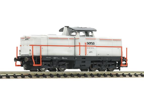 Fleischmann 721282 Diesellokomotive Am 847 957-8, SERSA, DC, digital DCC/Sound - N (1:160)