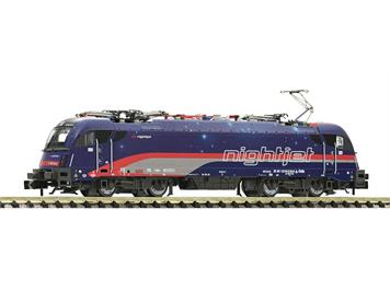 Fleischmann 781874 Elektrolokomotive 1216 012-5 „Nightjet“, ÖBB, digital DCC/Sound - N