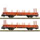 Fleischmann 825752 2-tlg. Set: Schwenkrungenwagen, Wascosa - N (1:160)