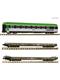 Fleischmann 827112 3-tlg. Set: Rollende Autobahn, RAlpin - N (1:160)
