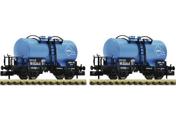 Fleischmann 841402 2-tlg. Set: Kesselwagen DB "ARAL" - N (1:160)