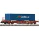 Fleischmann 845368 Einheitstaschenwagen Bauart Sdgkkmss "Camellia Line", RENFE
