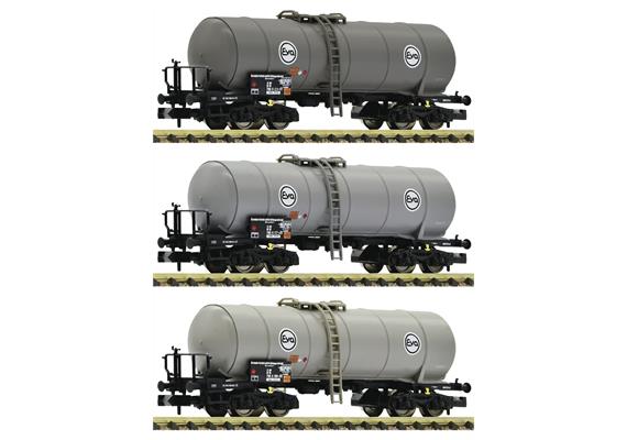 Fleischmann 848028 3-tlg. Set 1: Kesselwagen, Eva, N