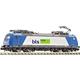 Fleischmann 877386 E-Lok BLS BR 185, Mietlok Angel Trains Cargo blau/silber lim. - N