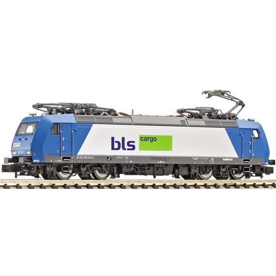 Fleischmann 877386 E-Lok BLS BR 185, Mietlok Angel Trains Cargo blau/silber lim. - N