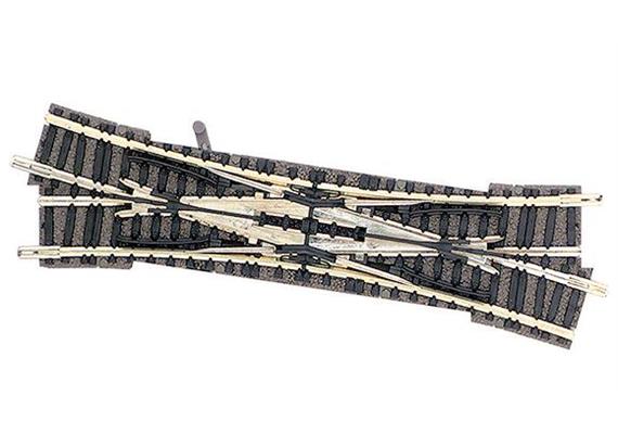 Fleischmann 9185 Doppelkreuzungsweiche, rechtskreuzend - N (1:160)