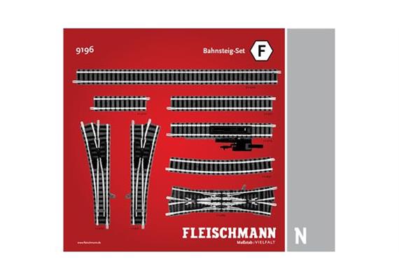 Fleischmann 9196 Bahnsteig-Set F - N (1:160)