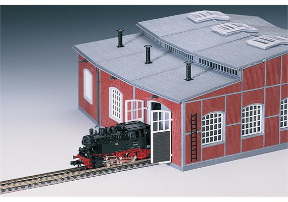 Fleischmann 9475 Ringlockschuppen Bausatz - N (1:160) | Bild 2