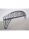 HACK 23140 N Bogenbrücke 50 cm grau BN50, Fertigmodell aus Weissblech