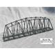 HACK 43050 Bogenbrücke 14 cm BZ14 Fertigmodell aus Weissblech - Z (1:220)