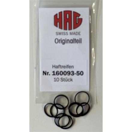 HAG 160093-50 Haftreifen, 10 Stück - H0 (1:87)