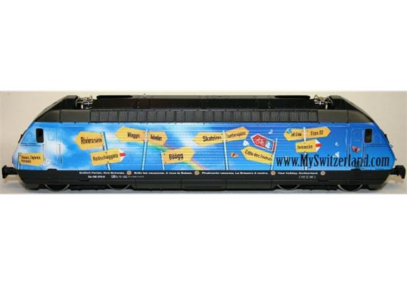HAG 281-7 SBB E-Lok Re 460 078 "MySwitzerland.com", Gleichstrom DC analog, H0 | Bild 2