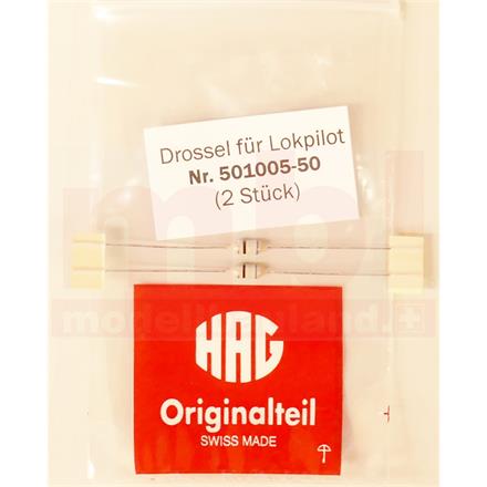 HAG 501005-50 Drosseln für LokPilot (ESU), 2 Stück - H0 (1:87)