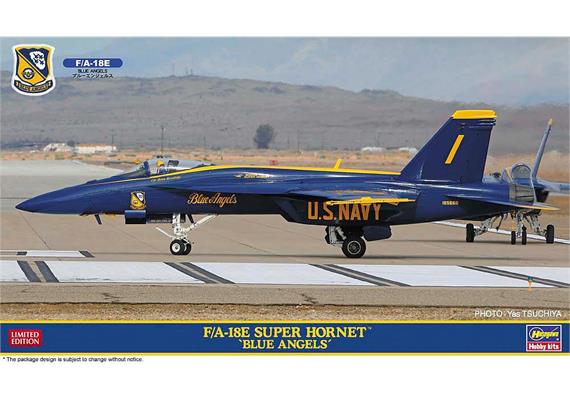 Hasegawa 02467 FA 18E Super Hornet Blue Angels - Massstab 1:72 | Bild 1