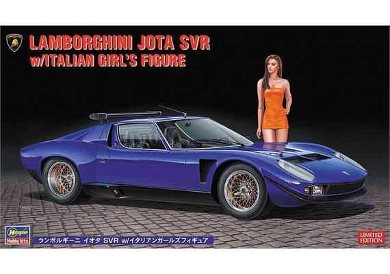 Hasegawa 620472 Lamborghini Jota SVR mit Frau - Massstab 1:24 | Bild 1