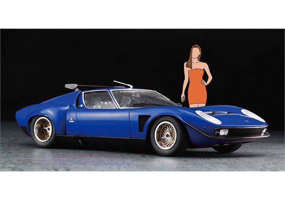 Hasegawa 620472 Lamborghini Jota SVR mit Frau - Massstab 1:24 | Bild 2