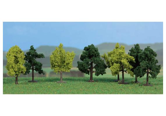 HEKI 1141 8 Laubbäume herbstlich 4 cm