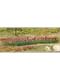 HEKI 1813 10 Grasstreifen dunkelgrün, 100 mm lang, 6 mm hoch