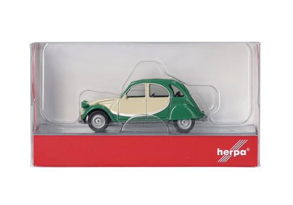 Herpa 020817-007 Citroën 2CV Charleston, grün/beige - H0 (1:87) | Bild 5