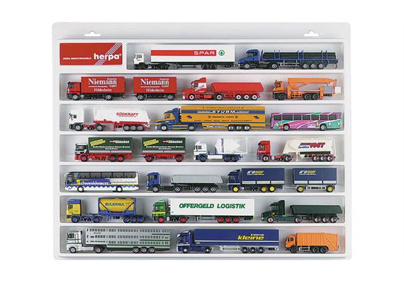 Herpa 029216 LKW-Schaukasten weiss 7CM X 45CM X 3,5 CM - H0 (1:87)