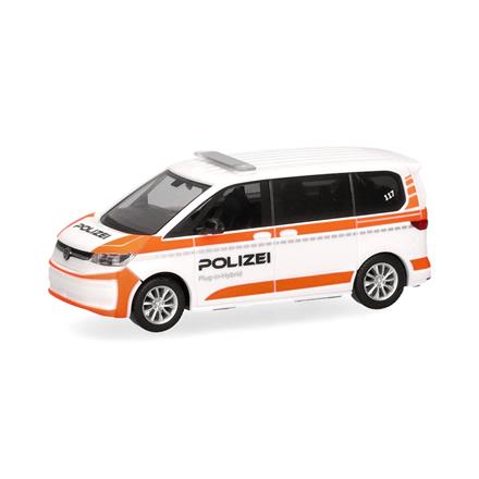Herpa 098496 Volkswagen (VW) Multivan "Polizei Schweiz" - H0 (1:87)
