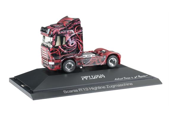 Herpa 110808 Scania R '13 TL Zugmaschine "The Black Hole / Pflumm" | Bild 1