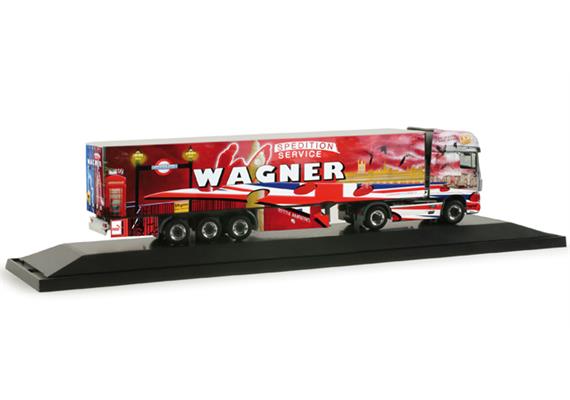 Herpa 121248 DAF XF105 SSC Kühlkoffersattelzug "Wagner" HO | Bild 2