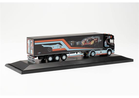 Herpa 122283 Scania CR 20 HD Schubboden-Sattelzug "Repinski / Le Mans" - H0 (1:87) | Bild 2