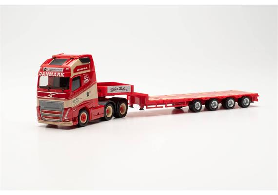 Herpa 316354 Volvo FH 16 Gl. XL 2020 6x4 Semitieflade-Sattelzug "Torben Rafn" - H0 (1:87) | Bild 4