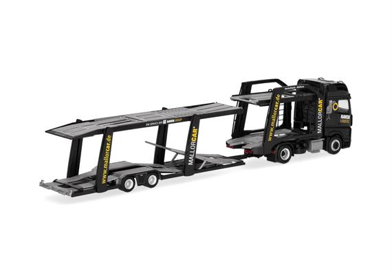 Herpa 321372 MB Actros L '18 Gigaspace Autotransporter-Hängerzug "Raven Logistic" - H0 | Bild 2