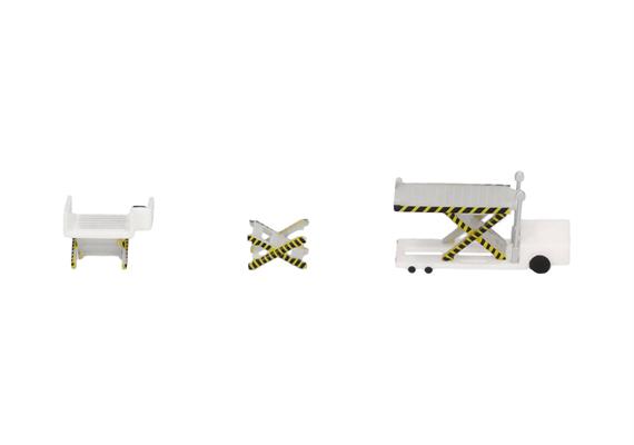Herpa 520621-001 Container Loader - weiss, 2 Stück - Massstab 1:500 | Bild 1