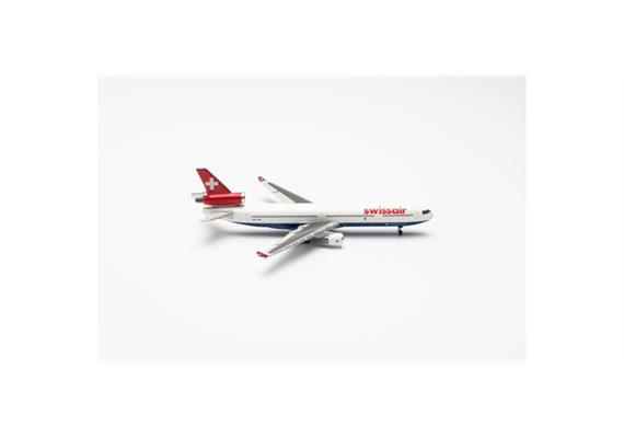 Herpa 537087 Swissair McDonnell Douglas MD-11 "Qualiflyer" – HB-IWB "Graubünden" - 1:500