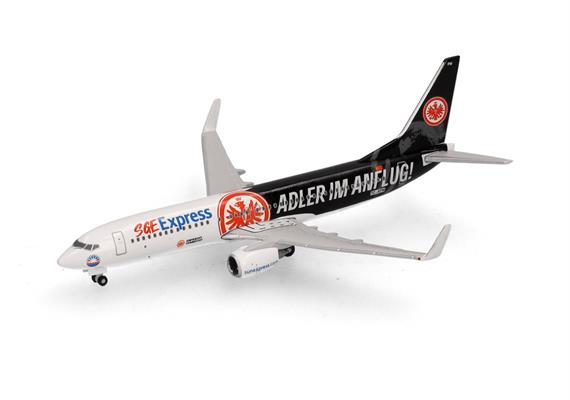 Herpa 538107 SunExpress Boeing 737-800 Eintracht Frankfurt - SGE Express - Massstab 1:500 | Bild 4