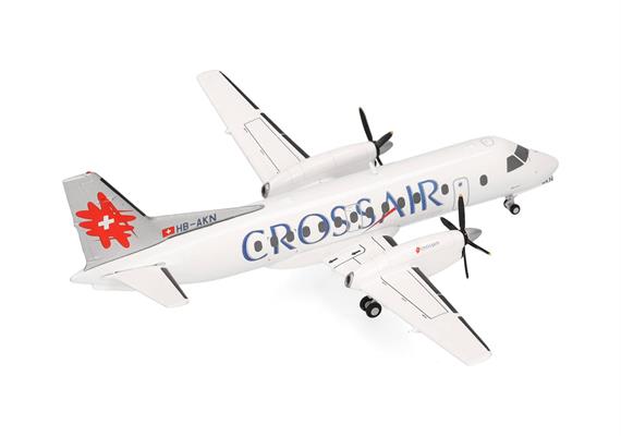 Herpa 573252 Crossair Saab 340 (last color scheme) - Massstab 1:200 | Bild 3