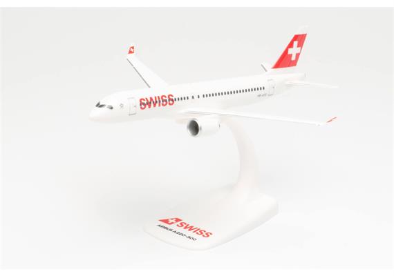 Herpa 613323 Swiss International Air Lines Airbus A220-300 – HB-JCQ - Massstab 1:200 | Bild 1