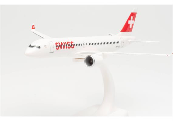 Herpa 613323 Swiss International Air Lines Airbus A220-300 – HB-JCQ - Massstab 1:200 | Bild 4