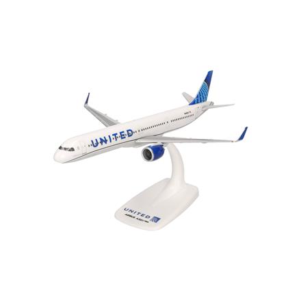 Herpa 614351 United Airlines Airbus A321neo - N44501 - Massstab 1:200