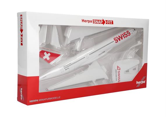Herpa 614627 Swiss International Air Lines Airbus A350-900 - HB-IFA - SnapFit 1:200 | Bild 5