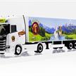 Herpa 950848 Scania CS 20 Kühlkoffer-Sattelzug "Delipet AG / Lady Sina" - H0 (1:87) | Bild 1