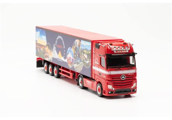 Herpa 953474 Mercedes-Benz Actros '18 Gigaspace Gardinenplanensattelzug Circus Monti - H0 | Bild 5