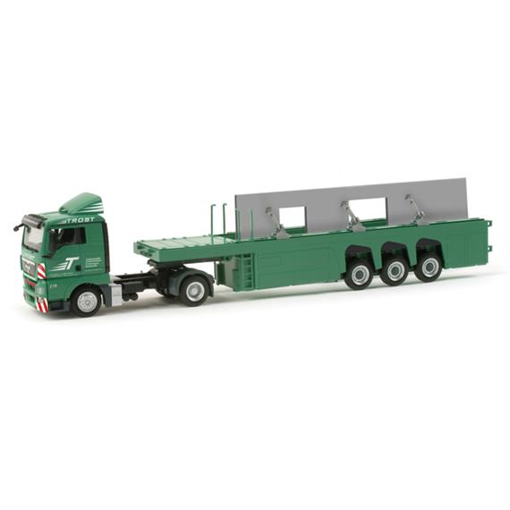 Herpa MAN TGX XL Betonteile "Trost - Kranverleih"